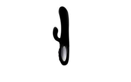 Viben Hypnotic Thrusting Rabbit Vibe w Swinging Clit Stim Black - Naughty by Nature Adult Store