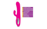 Viben Hypnotic Thrusting Rabbit Vibe w Swinging Clit Stim Hot Pink - Naughty by Nature Adult Store