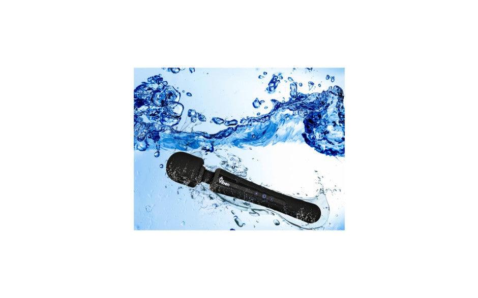 Viben Obsession Rechargeable Wand Massager Black - Adult Toys