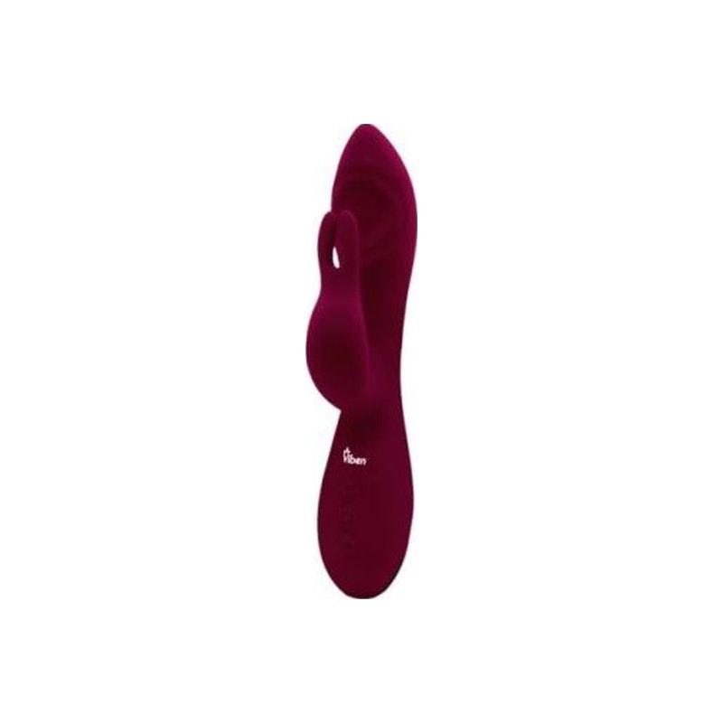 Viben Pzazz Rechargeable Thumping Rabbit Ruby - Adult Toys
