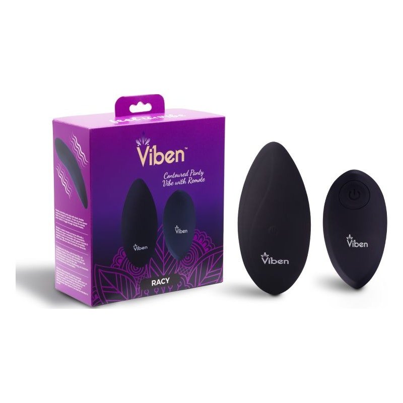 Viben Racy Multi Function Panty Vibe w Remote - Adult Toys