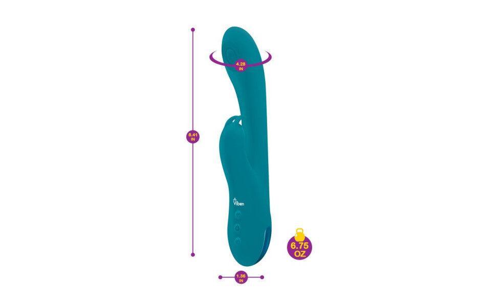 Viben Razzle Rechargeable Thumping Rabbit Ocean - Adult Toys
