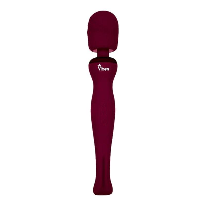 Viben Sultry Rechargeable Wand Massager Ruby - Naughty by Nature Adult Store