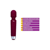 Viben Tempest Rechargeable Wand Massager Ruby - Adult Toys