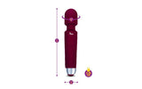 Viben Tempest Rechargeable Wand Massager Ruby - Adult Toys