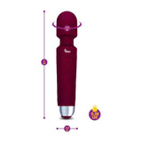 Viben Tempest Rechargeable Wand Massager Ruby - Adult Toys