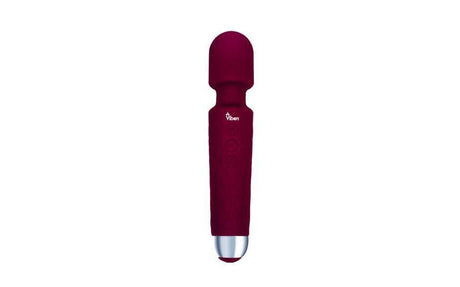 Viben Tempest Rechargeable Wand Massager Ruby - Naughty by Nature Adult Store