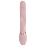 VIVE Fronda - Pink Rechargeable Tapping Rabbit Vibrator - VIBRATORS