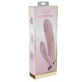 VIVE Fronda - Pink Rechargeable Tapping Rabbit Vibrator - VIBRATORS