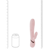 VIVE Fronda - Pink Rechargeable Tapping Rabbit Vibrator - VIBRATORS