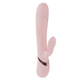 VIVE Fronda - Pink Rechargeable Tapping Rabbit Vibrator - VIBRATORS