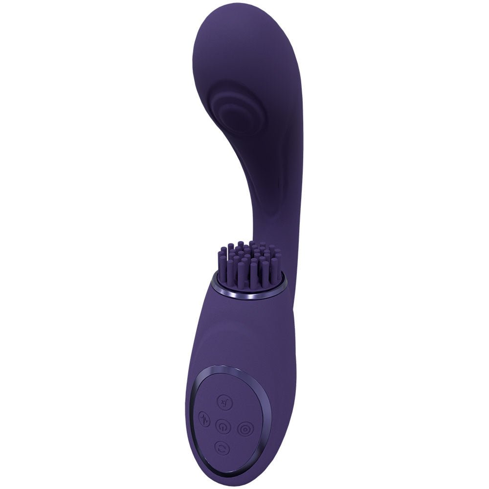 VIVE Gen - Purple Rechargeable Triple Motor Vibrator - VIBRATORS