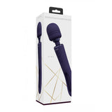VIVE Kiku - Purple Dual End Massage Wand with Flapping Tip - VIBRATORS