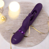 VIVE Mika - USB Rechargeable Rabbit Vibrator with Flapping Shaft - VIBRATORS