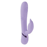VIVE Pallina - Purple Rechargeable Tapping Rabbit Vibrator - VIBRATORS