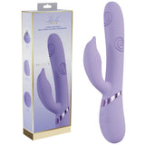 VIVE Pallina - Purple Rechargeable Tapping Rabbit Vibrator - VIBRATORS