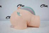 Large Fantasy Horse Tail Silicone Sex Toy Torso Dual Channel Design