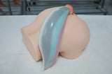 Large Fantasy Horse Tail Silicone Sex Toy Torso Dual Channel Design