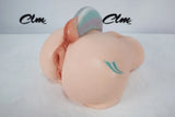 Large Fantasy Horse Tail Silicone Sex Toy Torso Dual Channel Design