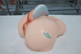 Large Fantasy Horse Tail Silicone Sex Toy Torso Dual Channel Design