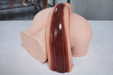 Premium Fantasy Horse Tail Silicone Torso With Dual Channel Buttplug