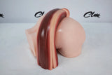 Premium Fantasy Horse Tail Silicone Torso With Dual Channel Buttplug