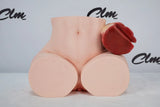 Premium Fantasy Horse Tail Silicone Torso With Dual Channel Buttplug