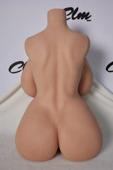 Ultra Lightweight Silicone Sex Torso Big Tits Realistic Curve Model Uw58