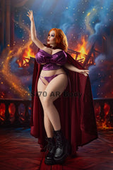 BBW Mini Silicone Sex Doll Vampire Queen Diana CLM AR Or SP Version