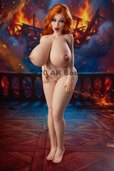 BBW Mini Silicone Sex Doll Vampire Queen Diana CLM AR Or SP Version