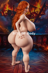 BBW Mini Silicone Sex Doll Vampire Queen Diana CLM AR Or SP Version