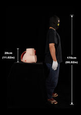 Premium Fantasy Horse Tail Silicone Torso With Dual Channel Buttplug