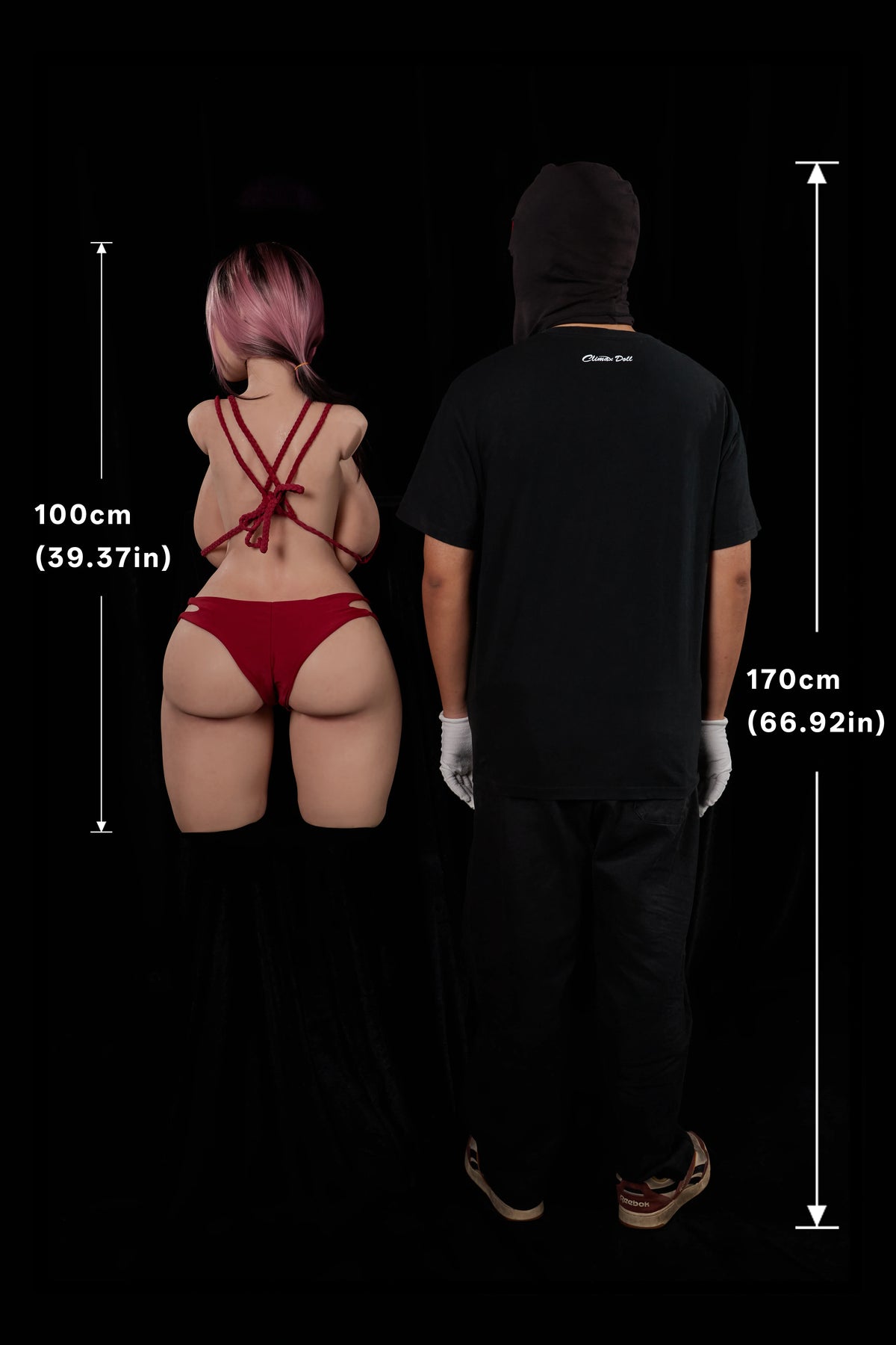 Ultra Lightweight BBW Silicone Sex Doll Torso Rhea Head Optional