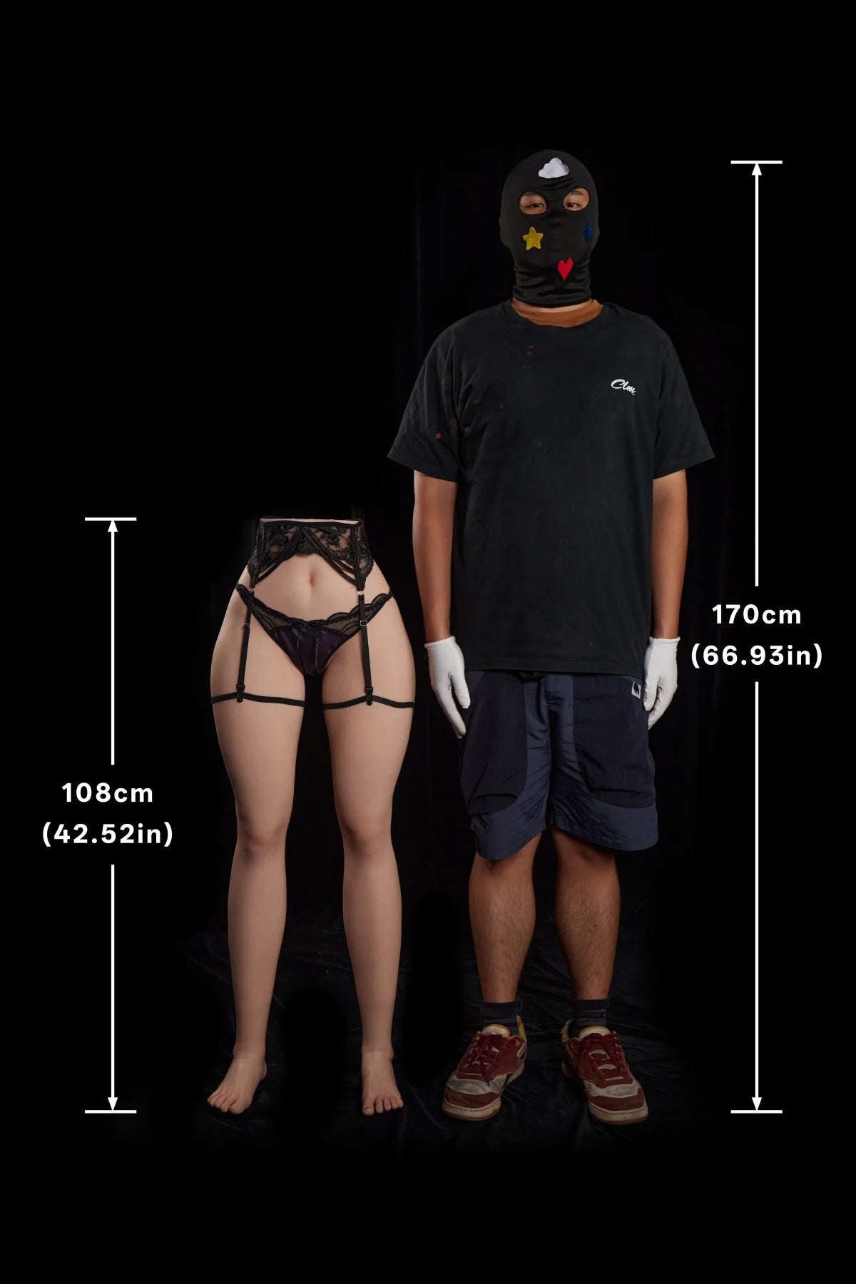 Ultra Lightweight Leg Torso Sex Doll PW L108 With Realistic Skin Texture