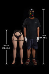 Ultra Lightweight Leg Torso Sex Doll PW L108 With Realistic Skin Texture