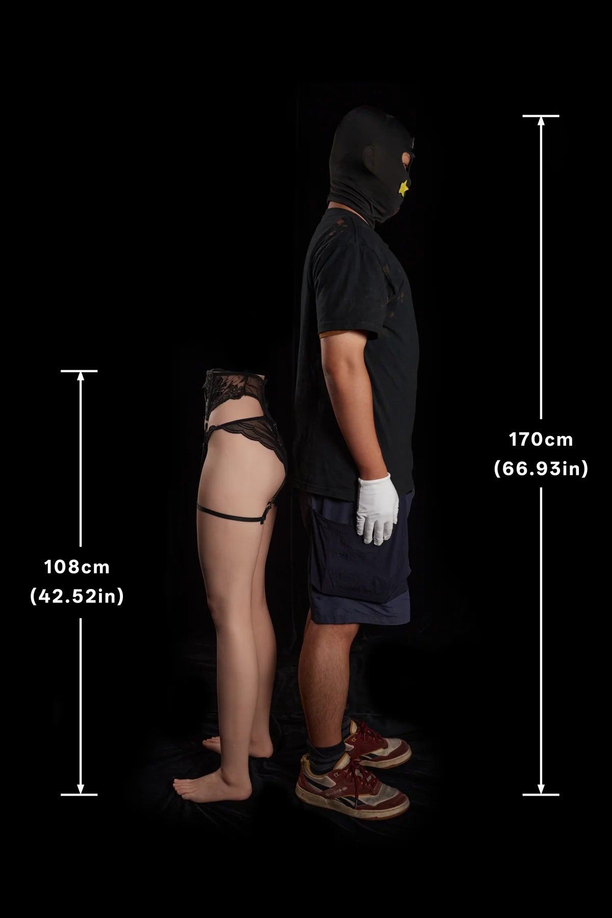 Ultra Lightweight Leg Torso Sex Doll PW L108 With Realistic Skin Texture
