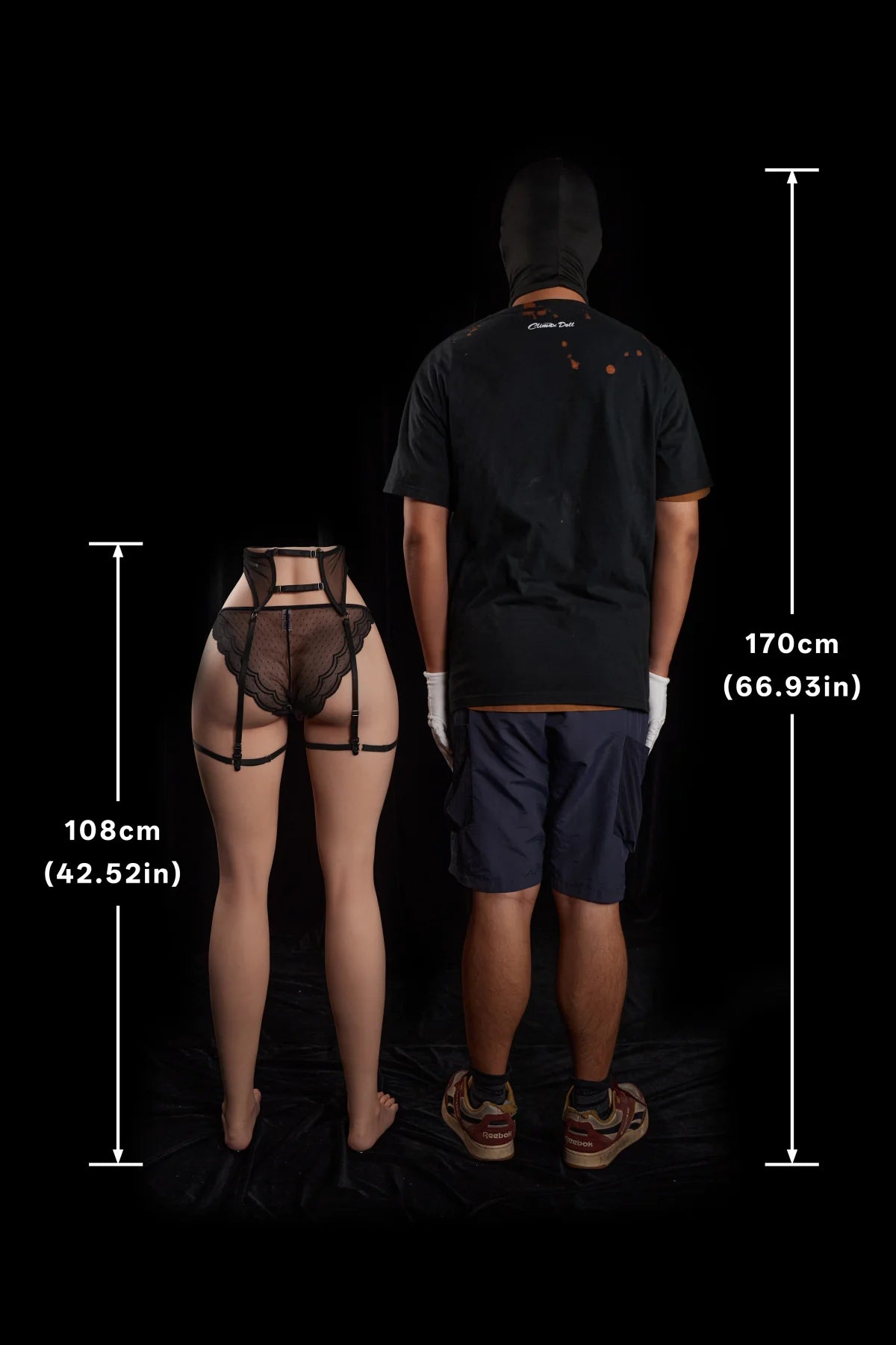 Ultra Lightweight Leg Torso Sex Doll PW L108 With Realistic Skin Texture