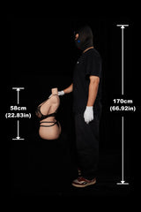 Ultra Lightweight Silicone Sex Torso Big Tits Realistic Curve Model Uw58