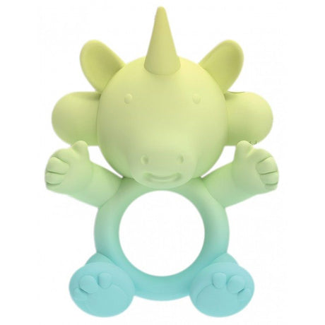 Wet Dreams Ultra 20 Mode USB Silicone UniHorn Cock Ring - Adult Toys