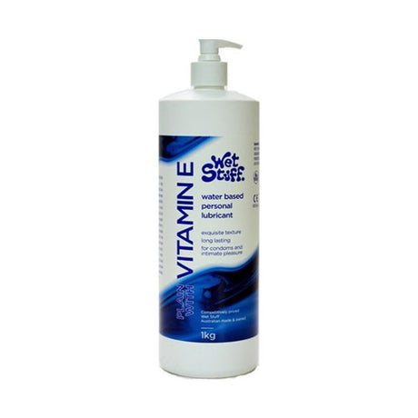 Wet Stuff Plain with Vitamin E Pump 1kg - Lotions & Potions