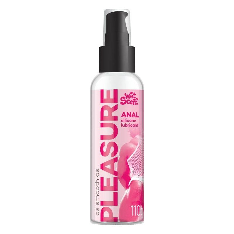 Wet Stuff Pleasure Anal Silicone Lubricant Pump Top 110g - Lotions & Potions