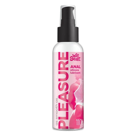 Wet Stuff Pleasure Anal Silicone Lubricant Pump Top 110g - Lotions & Potions
