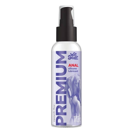 Wet Stuff Premium Anal Silicone Lubricant Pump Top 110g - Lotions & Potions