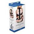 Whip Smart Diamond Body Restraint 3 Pc Set Blue - Adult Toys