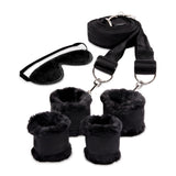 Whipsmart Fuzzy Bedroom Bondage Kit For Safe Fun Play - BONDAGE-TOYS