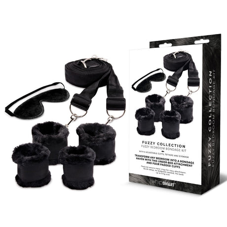 Whipsmart Fuzzy Bedroom Bondage Kit For Safe Fun Play - BONDAGE-TOYS