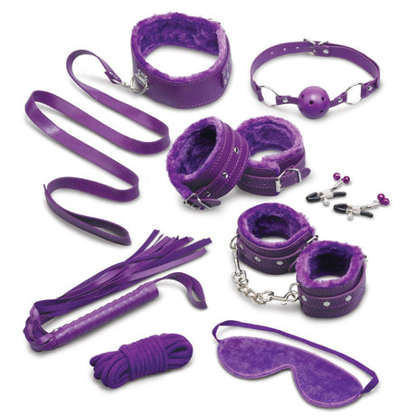 WhipSmart Fuzzy Collection Bondage Kit for Couples Play - BONDAGE-TOYS