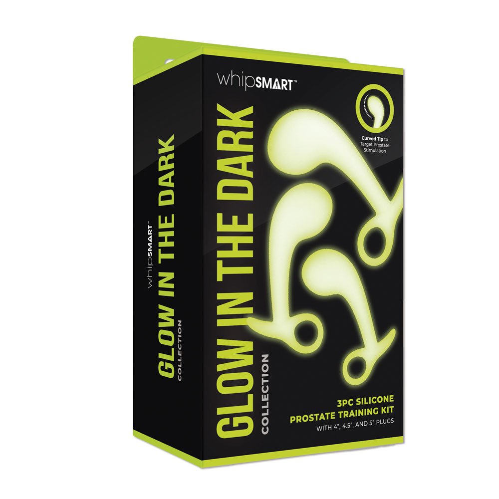WhipSmart Glow In The Dark 3pc Prostate Training Kit - Anal Toys