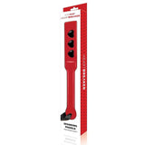 WhipSmart Heartbreaker Spanking Paddle - Red Spanking Paddle - BONDAGE - TOYS