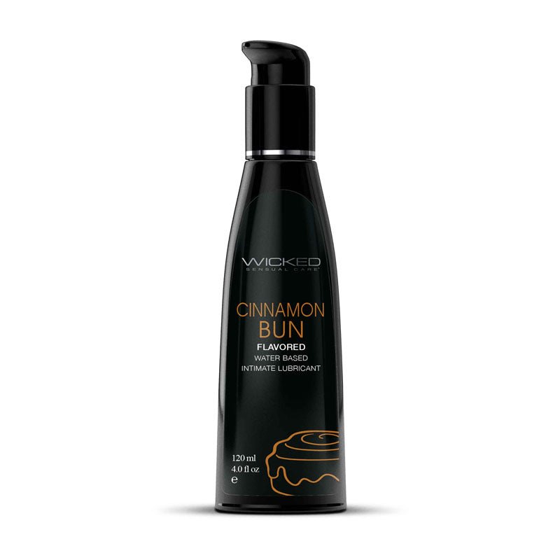 Wicked Aqua Cinnamon Bun - Water Based Lubricant - 120 ml - LOTIONS & LUBES